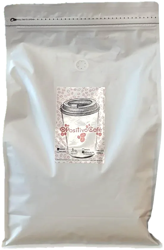 Bolsa de 5 lbs de Café O Positivo