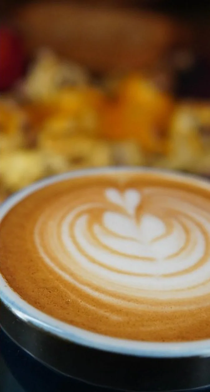 Café con arte latte